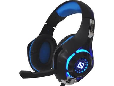 Twister gaming headset, sort