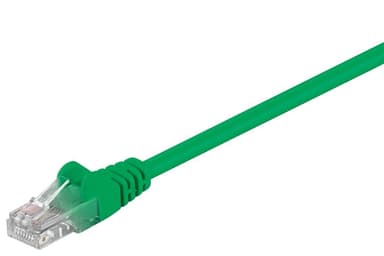 Netværkskabel CAT 5e, U/UTP, grøn, 20 m