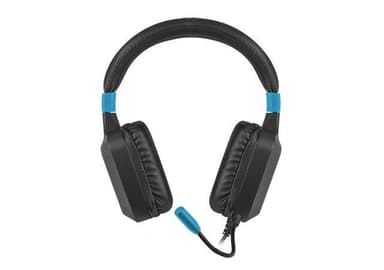 Fury Gaming Headset Raptor Indbygget mikrofon, Sort/Blå