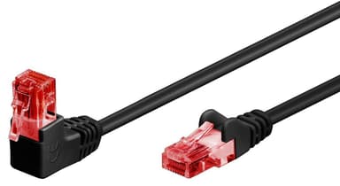 Goobay patchkabel 51517 Cat 6, U/UTP, sort, 3 m