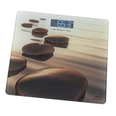 Gallet Personlig vægt Pierres beiges GALPEP951 Maksimal vægt (kapacitet) 150 kg, Nøjagtighed 100 g, Foto med motiv