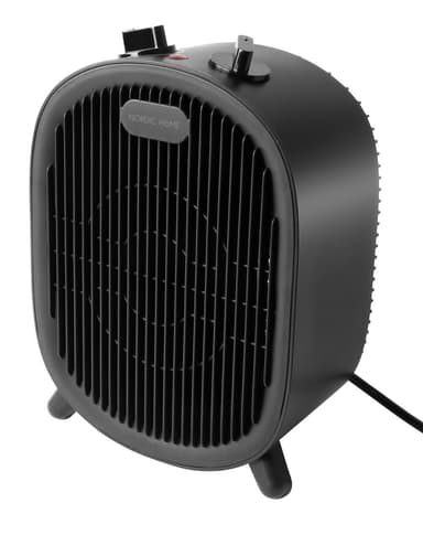 Fan Heater,2000W, 2 speed 2 heating level, black