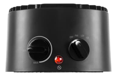Fan Heater,2000W, 2 speed 2 heating level, black
