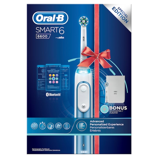 Oral-B Smart 6 elektrisk tandbørste 6600 (blå)