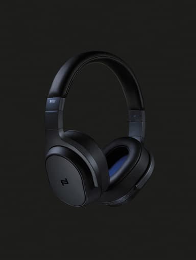 KEF SPACE ONE Wireless around-ear hovedtelefoner (sort)