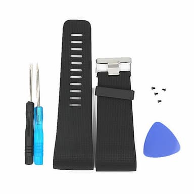 Fitbit Surge armbånd med værktøj TPE (L) Sort