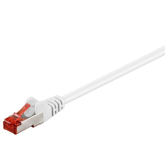 Netværkskabel CAT 6, S/FTP (PiMF), hvid, 3 m