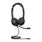 Jabra Evolve2 30, UC Stereo, Headset, Headset, Kontor/Callcenter, Sort, Binaural