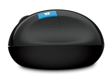 Microsoft L6V-00005 Sculpt Ergonomic Mouse, USB, Trådløs, Sort, Ja