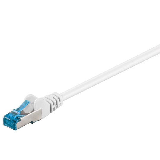 Goobay Netværkskabel CAT 6A, S/FTP (PiMF), hvid, 1,5 m