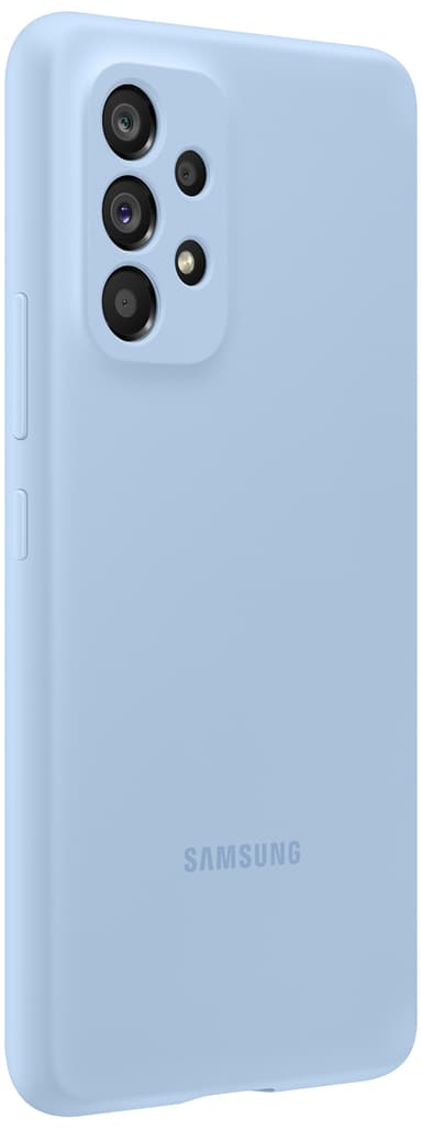 Samsung Galaxy A53 silikonecover (blå)