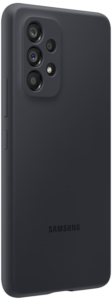 Samsung Galaxy A53 silikonecover (sort)