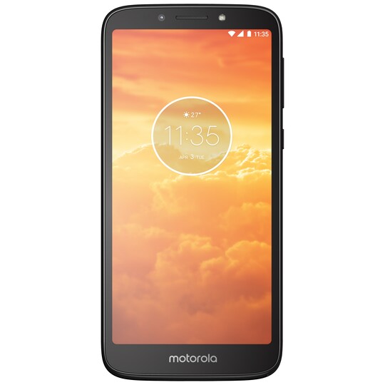 Motorola E5 Play smartphone (sort)