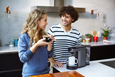 Senseo Switch 3in1 Kaffemaskine Premium (titanium)