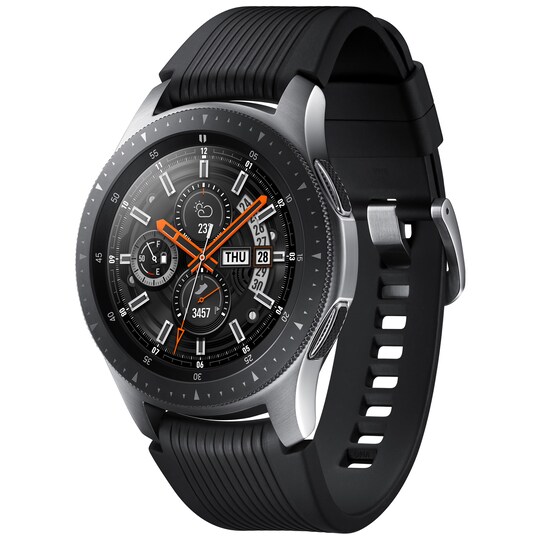 Samsung Galaxy Watch 46 mm 4G smartwatch (sølv)