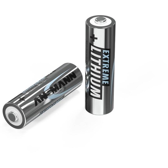 Ansmann Extreme AA-batteri Lithium 2850 mAh 1.5 V 2 stk