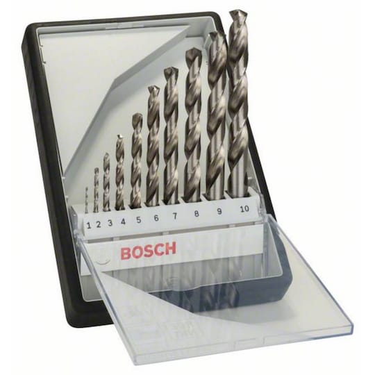 Bosch Accessories 2607010535 HSS Metal-spiralbor-sæt 10
