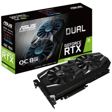 Asus GeForce 2080 Dual OC grafikkort 8G | Elgiganten