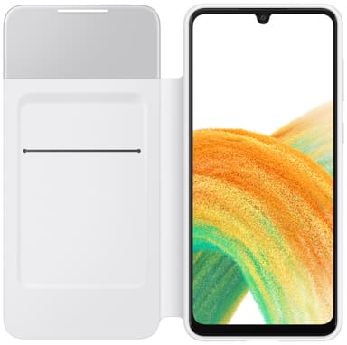 Samsung Galaxy A33 Smart S View pungetui (hvid)