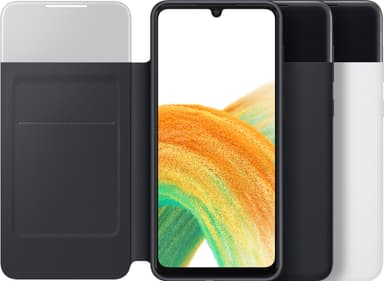 Samsung Galaxy A33 Smart S View pungetui (hvid)