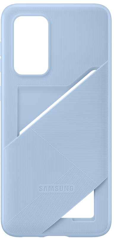 Samsung Galaxy A33 cover med plads til kort (blå)