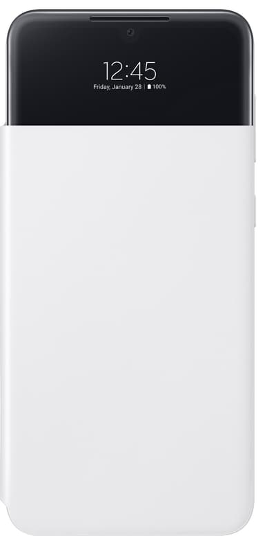 Samsung Galaxy A33 Smart S View pungetui (hvid)