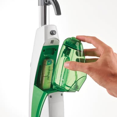 Polti Dampmoppe PTEU0272 Vaporetto SV400_Hygiene Power 1500 W, Vandtank kapacitet 0,3 L, Hvid/Grøn