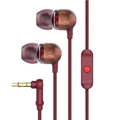 Marley Earbuds Smile Jamaica Indbygget mikrofon, med ledning, in-ear, rød