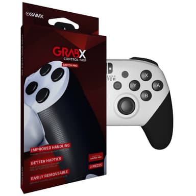 GaimX Grabx grips til Switch Pro controller