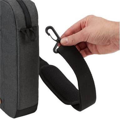 Case Logic Era Attaché Passer op til størrelse 15,6", sort, skulderrem, Messenger - mappe
