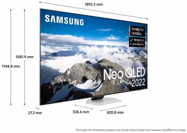 Samsung 85" QN85B 4K Neo QLED Smart TV (2022)