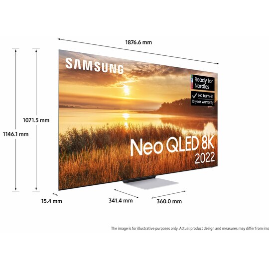 Samsung 85" QN900B 8K Neo QLED Smart TV (2022)