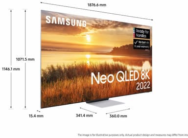 Samsung 85" QN900B 8K Neo QLED Smart TV (2022)