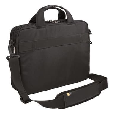 Case Logic Slim Briefcase NOTIA-114 Passer op til størrelse 14", sort, skulderrem