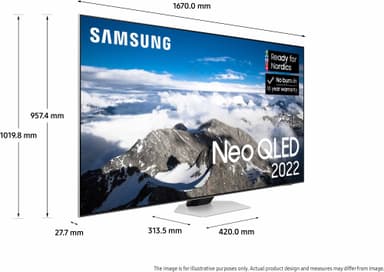 Samsung 75" QN85B 4K Neo QLED Smart TV (2022)