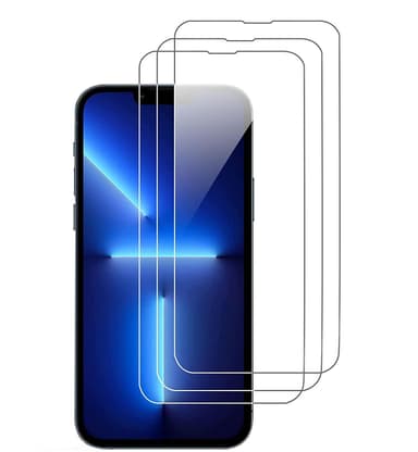 Skærmbeskytter / linsecover iPhone 13 Pro Max hærdet glas 3 + 3