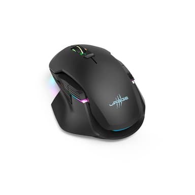 URAGE Mus Gaming Reaper 1000 Morph Optisk 10000dpi Sort Trådløs