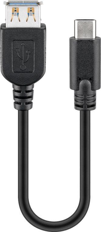 Caroline Støvet Broom Synkroniser & oplad superhastighed USB-C™ til USB A 3.0 forlænger ledning |  Elgiganten