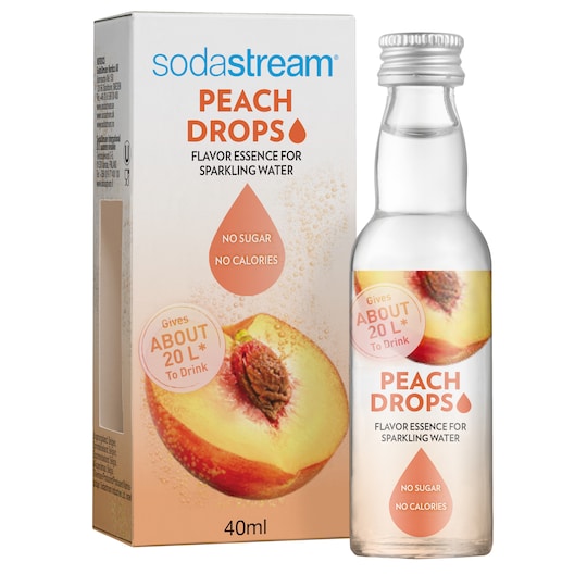 SodaStream Fersken frugtdråber