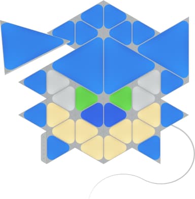Nanoleaf Shapes startersæt - Sonic Limited Edition