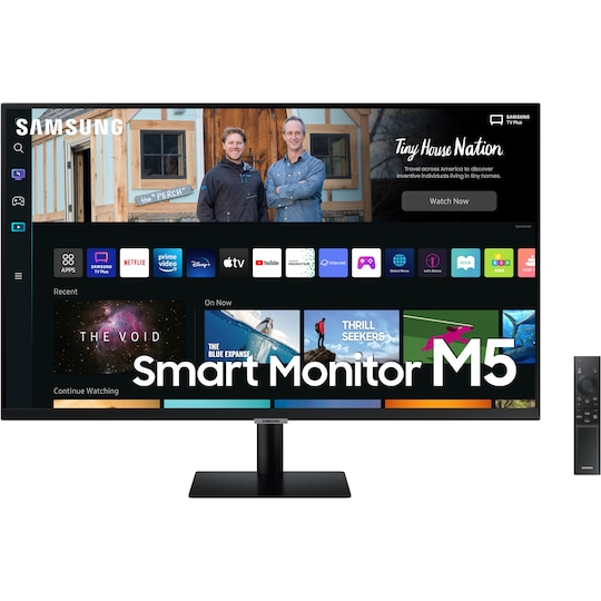 Samsung Smart Monitor M5 32" (sort)