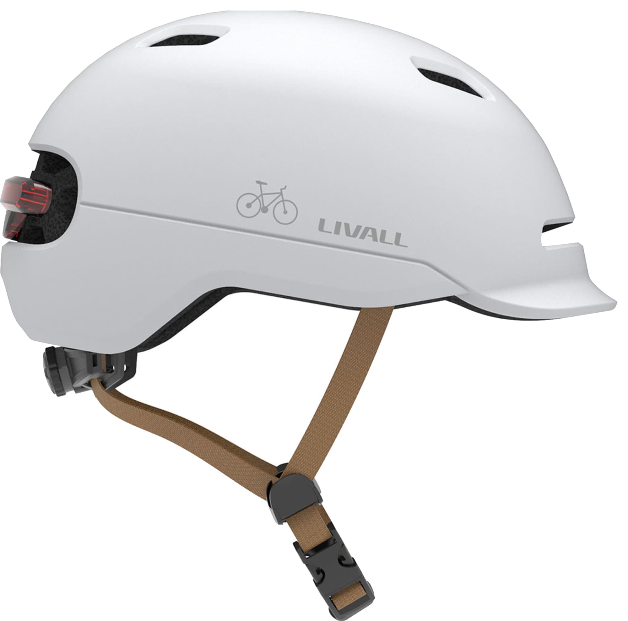 Livall hjelm L C20WHL (hvid)