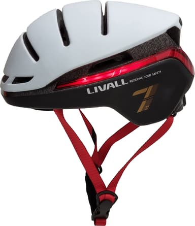 Se Livall Evo21 - Cykelhjelm - Snow - 58-62 cm hos Elgiganten