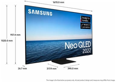 Samsung 75" QN90B 4K NQLED Smart TV (2022)