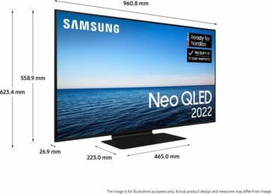 Samsung 43" QN90B 4K NQLED Smart TV (2022)