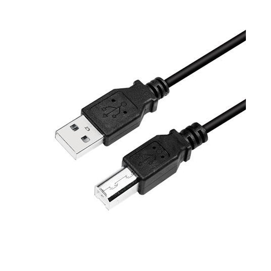 Stewart ø struktur Grunde Logilink USB-kabel USB 2.0 A til B 2x han CU0009B 5 m, USB-A han, USB-B han  | Elgiganten