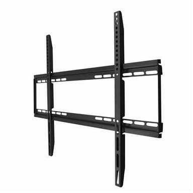 Gembird Vægbeslag, WM-75F-01, 40-75", Fast, Maksimal vægt (kapacitet) 50 kg, VESA max 600x400 mm, Sort