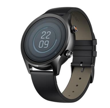 TicWatch C2+ Smart ur, NFC, GPS (satellit), AMOLED, Pulsmåler, Vandtæt, Bluetooth, 1 GB, 4 GB, Android, iOS, Wi-Fi, Snapdragon Wear 2100, 20 mm, Sort