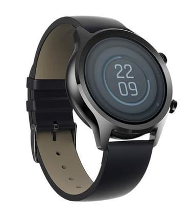 TicWatch C2+ Smart ur, NFC, GPS (satellit), AMOLED, Pulsmåler, Vandtæt, Bluetooth, 1 GB, 4 GB, Android, iOS, Wi-Fi, Snapdragon Wear 2100, 20 mm, Sort
