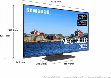 Samsung 43" QN93B 4K NQLED Smart TV (2022)